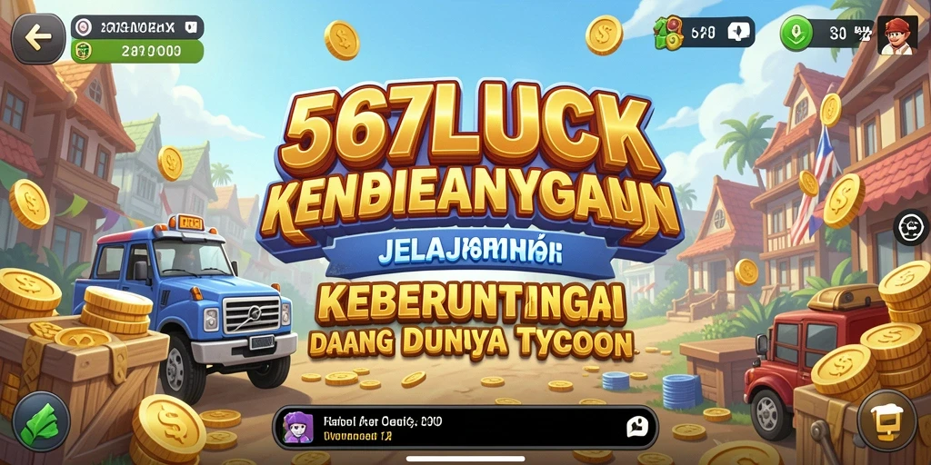Tampilan gameplay seru di 567LUCK dengan elemen Tycoon yang menarik.