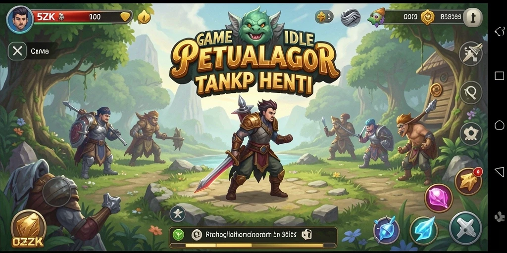 Tampilan gameplay 5ZK yang menarik dan penuh petualangan.