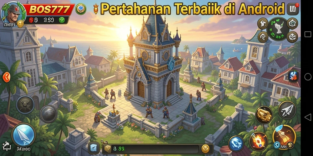 Pengalaman mendebarkan dalam pertahanan menara yang strategis.