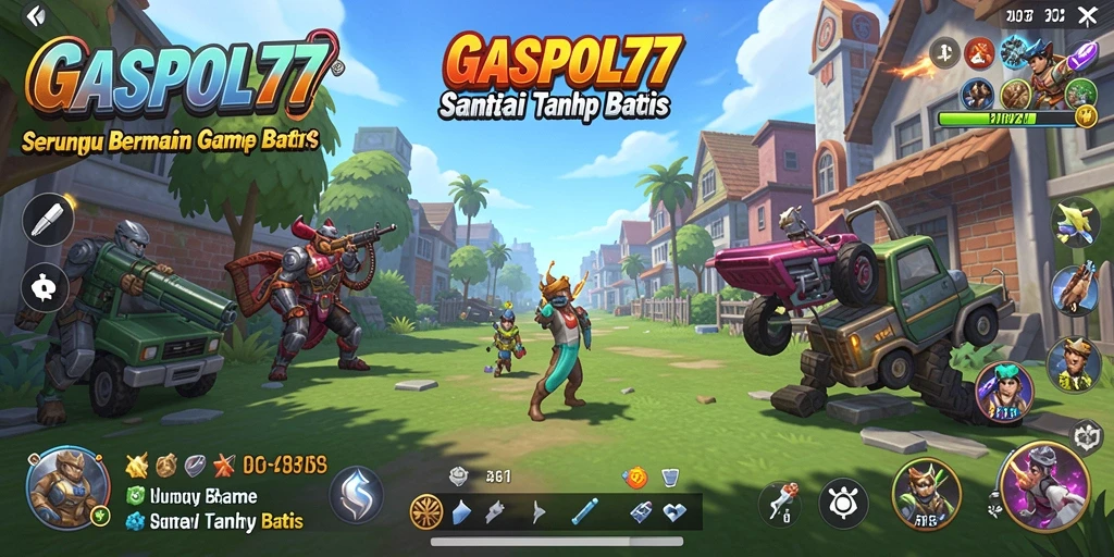 Screenshot gameplay GASPOL77 yang menunjukkan keseruan bermain santai.
