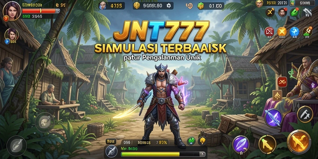 Tampilan gameplay JNT777 yang menarik dan seru.