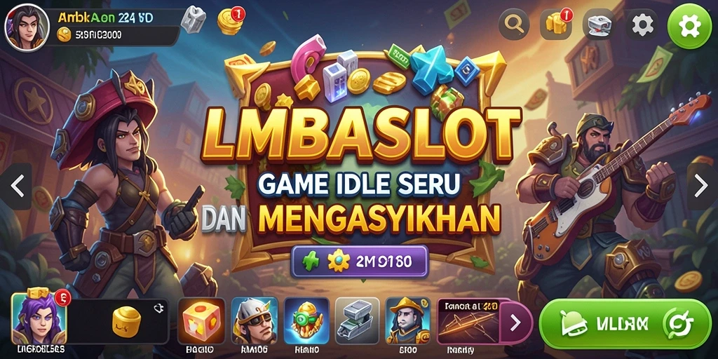 Screenshot LMBASLOT menampilkan gameplay santai yang menarik dan interaktif.