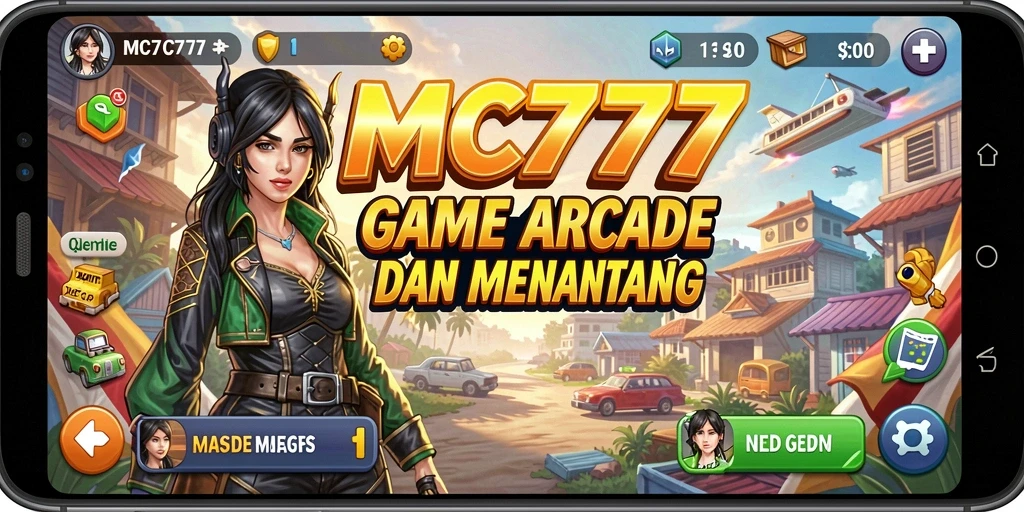 Tampilan gameplay seru dan penuh tantangan dari MC777.