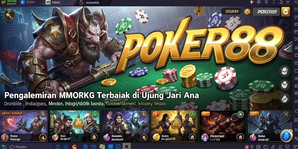 Gameplay POKER88 yang menakjubkan dalam dunia MMORPG.