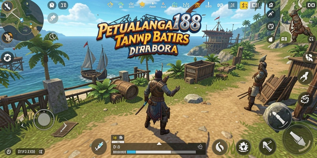 Tangkapan layar gameplay <strong>PRADA188</strong> yang mendemonstrasikan eksplorasi dunia terbuka.