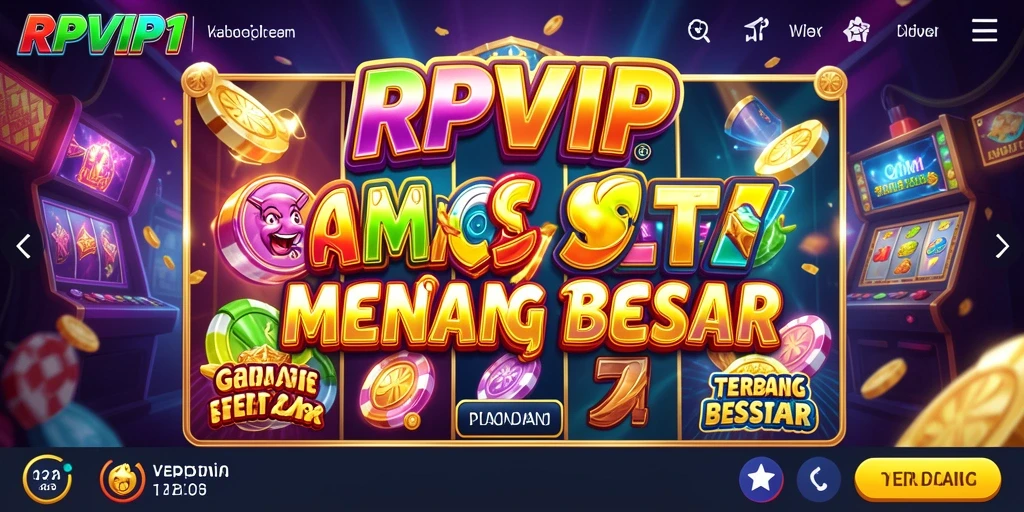 Screenshot gameplay RPVIP1 yang menampilkan keseruan Slot.