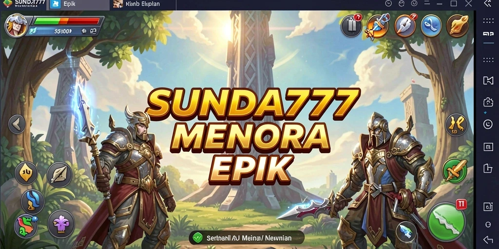 Tampilan gameplay SUNDA777 yang menegangkan dan strategis.