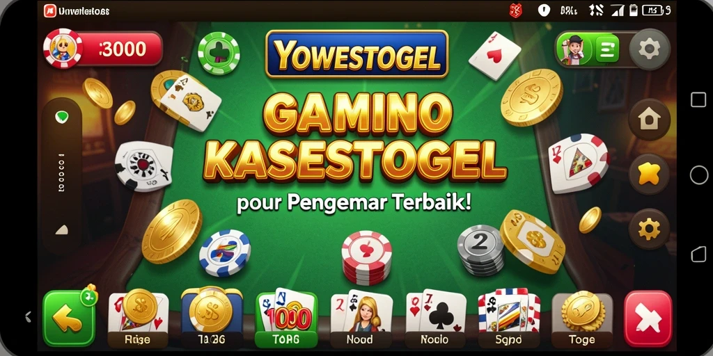 Gameplay YOWESTOGEL yang seru dan menegangkan dalam permainan Kasino.